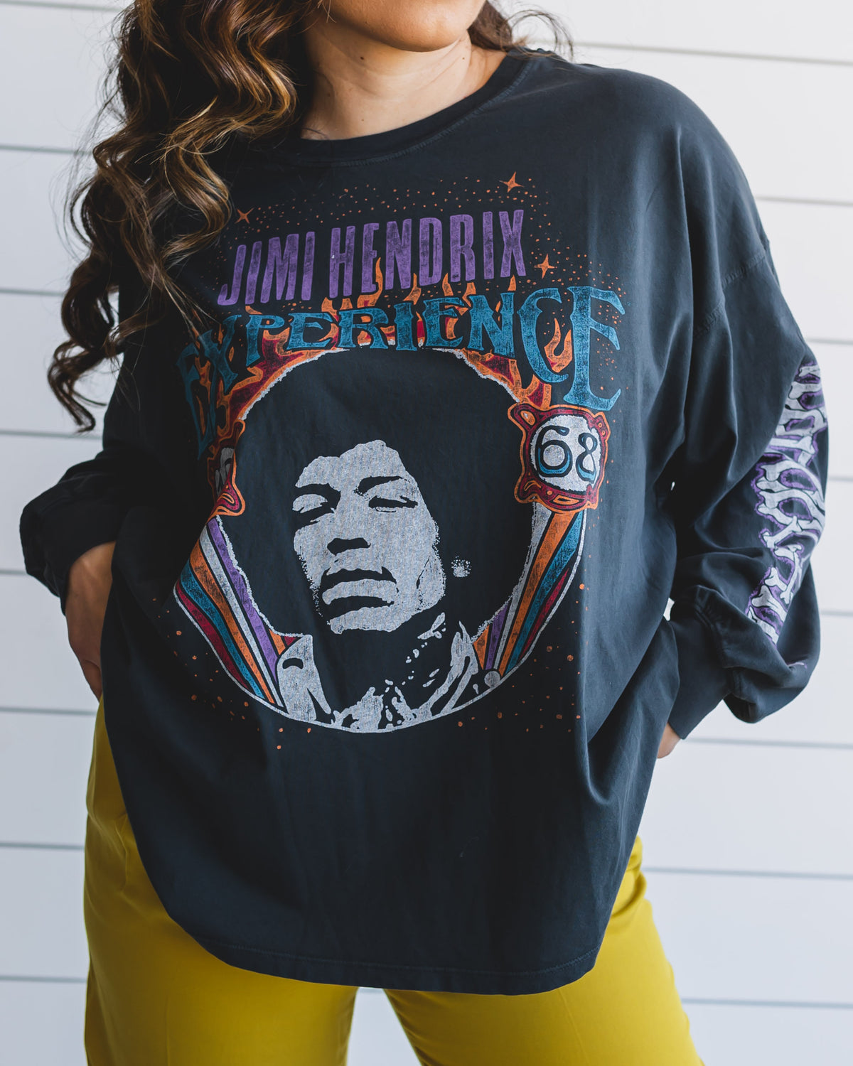 JIMI HENDRIX VOODOO CHILE LS TEE | 88 OAK