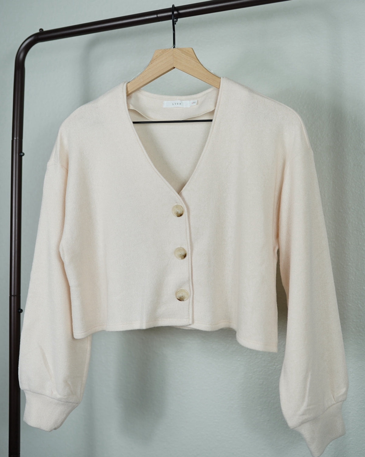 AUTUMN BREEZE FLEECE CARDIGAN | 88 OAK